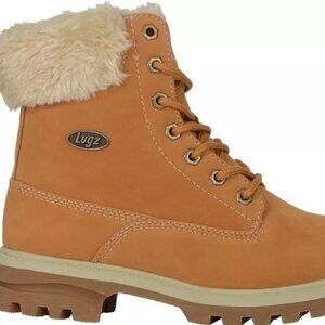Lugz Women's Empire Hi Fur Winter Women's Boot Golden Wheat Size 6.5